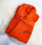 Premium Peignoir avec Col Châle